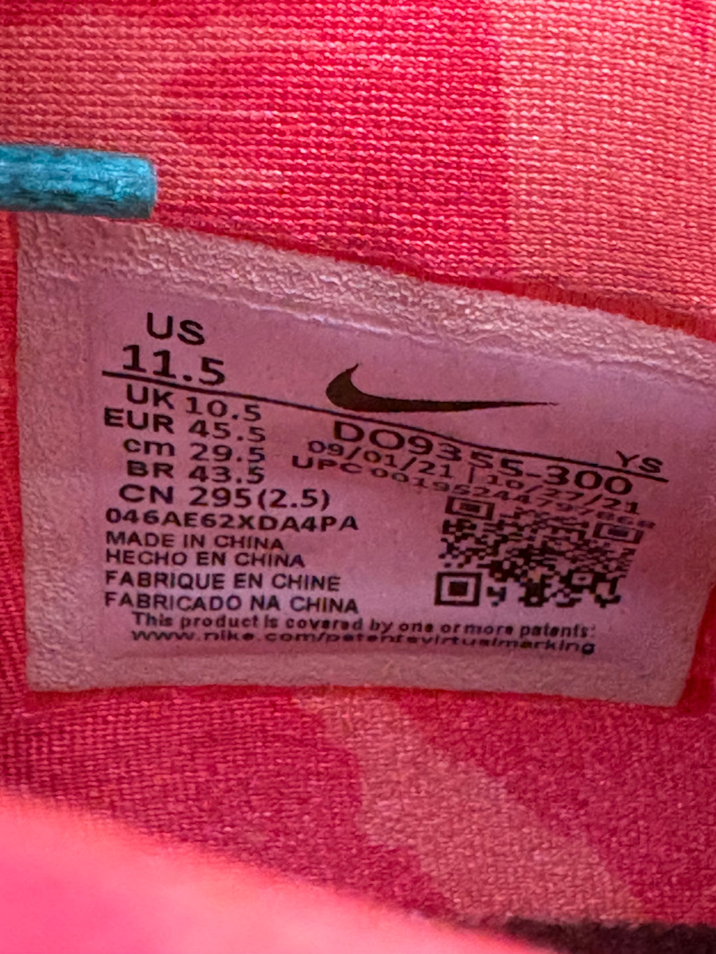 LeBron 9 Low “Lebronald Palmer” (Size 11.5)