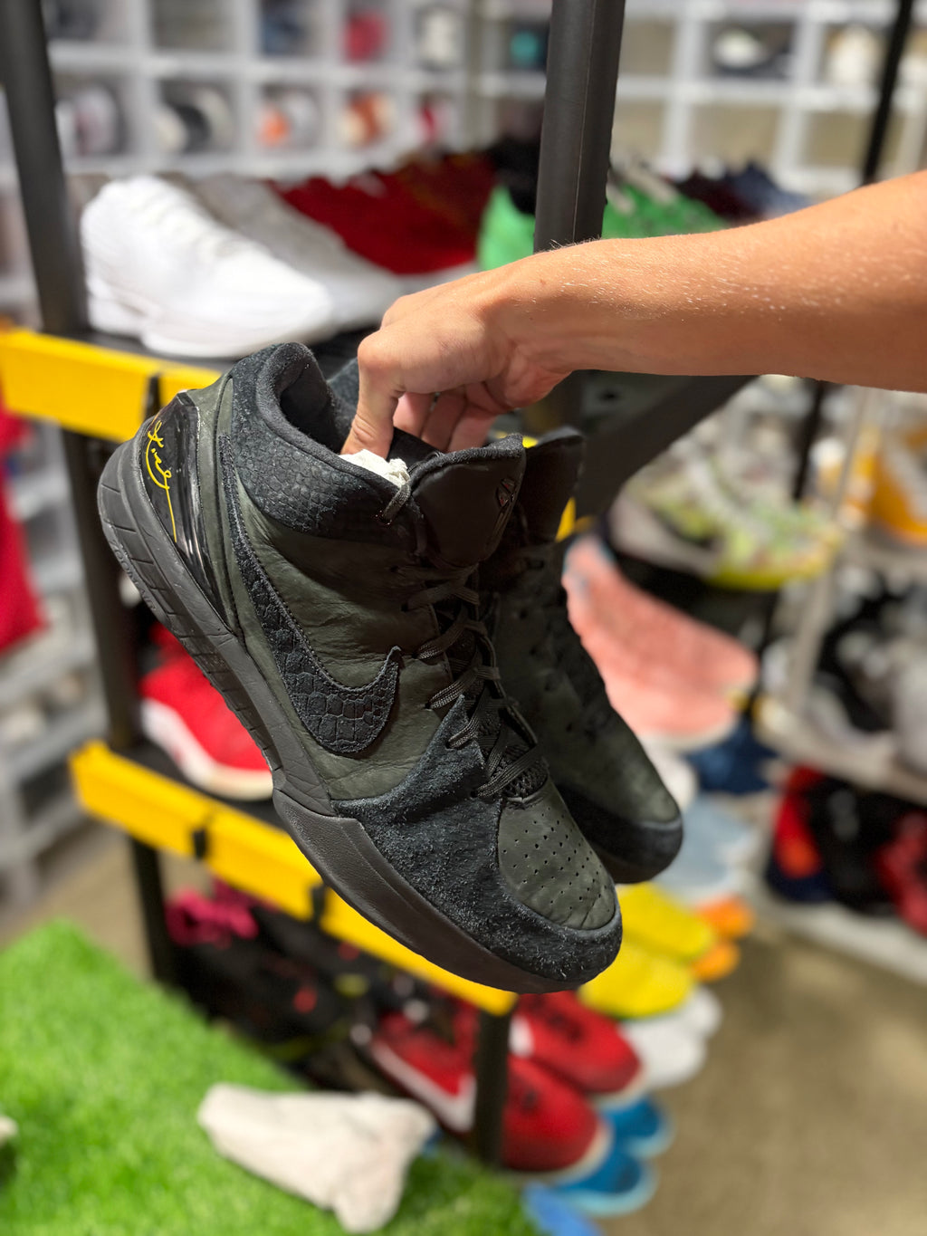 Size 15 - Kobe 4 “Black Mamba”