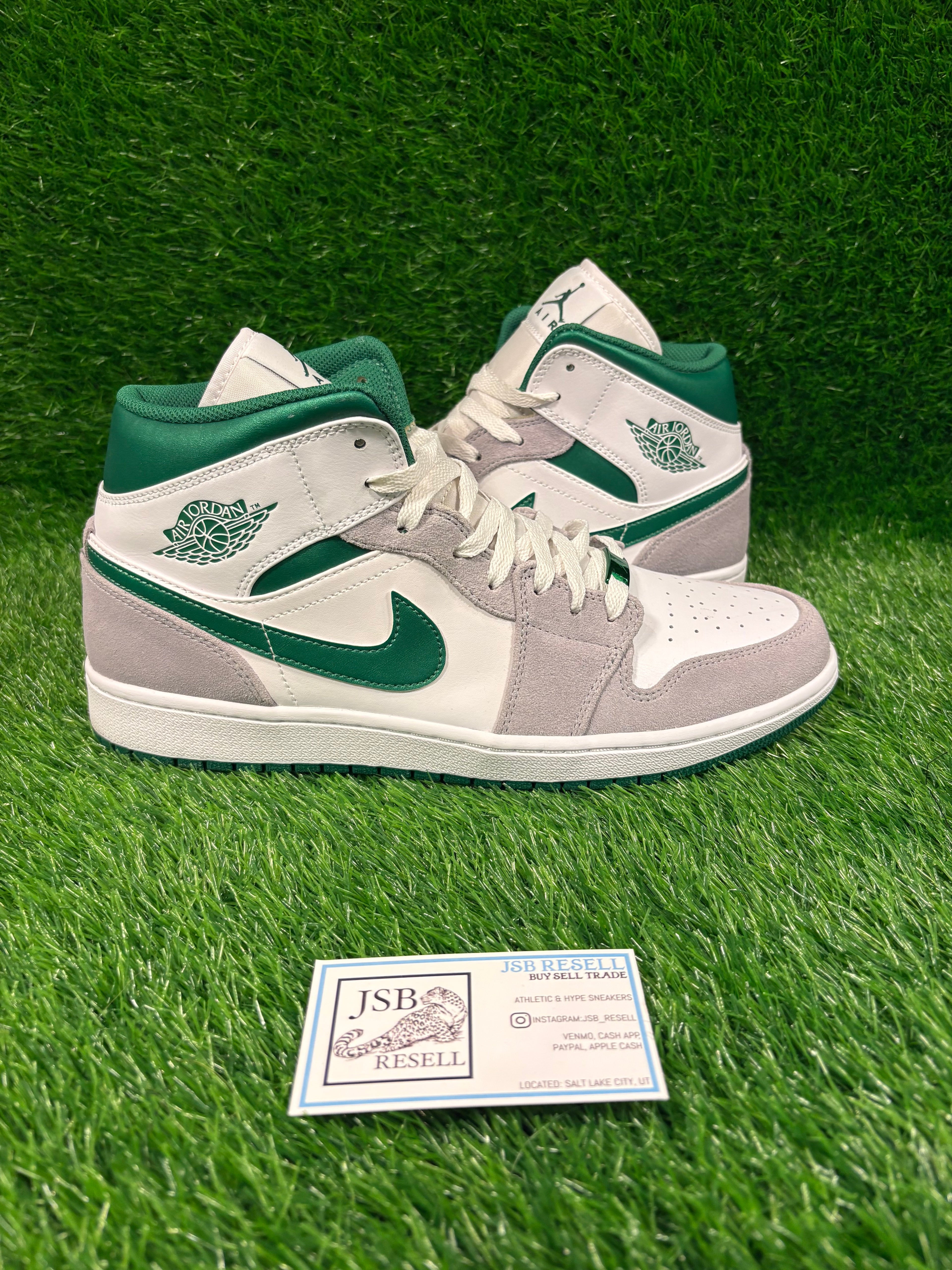 Size 12 - Jordan 1 “Grey Pine Green”