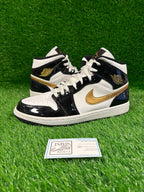 Size 12 - Jordan 1 “Black Gold”