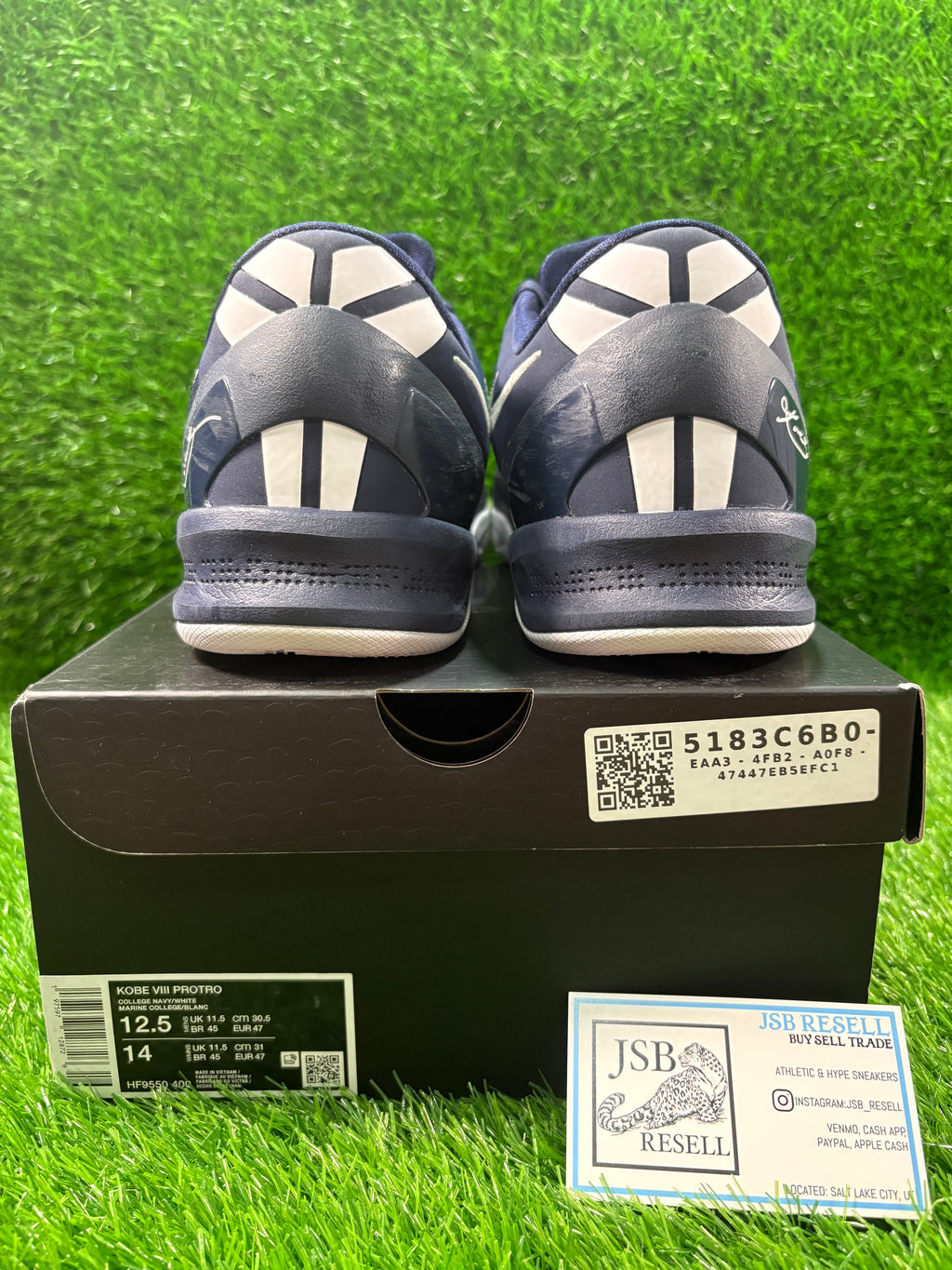 Kobe 8 Protro “College Navy”
