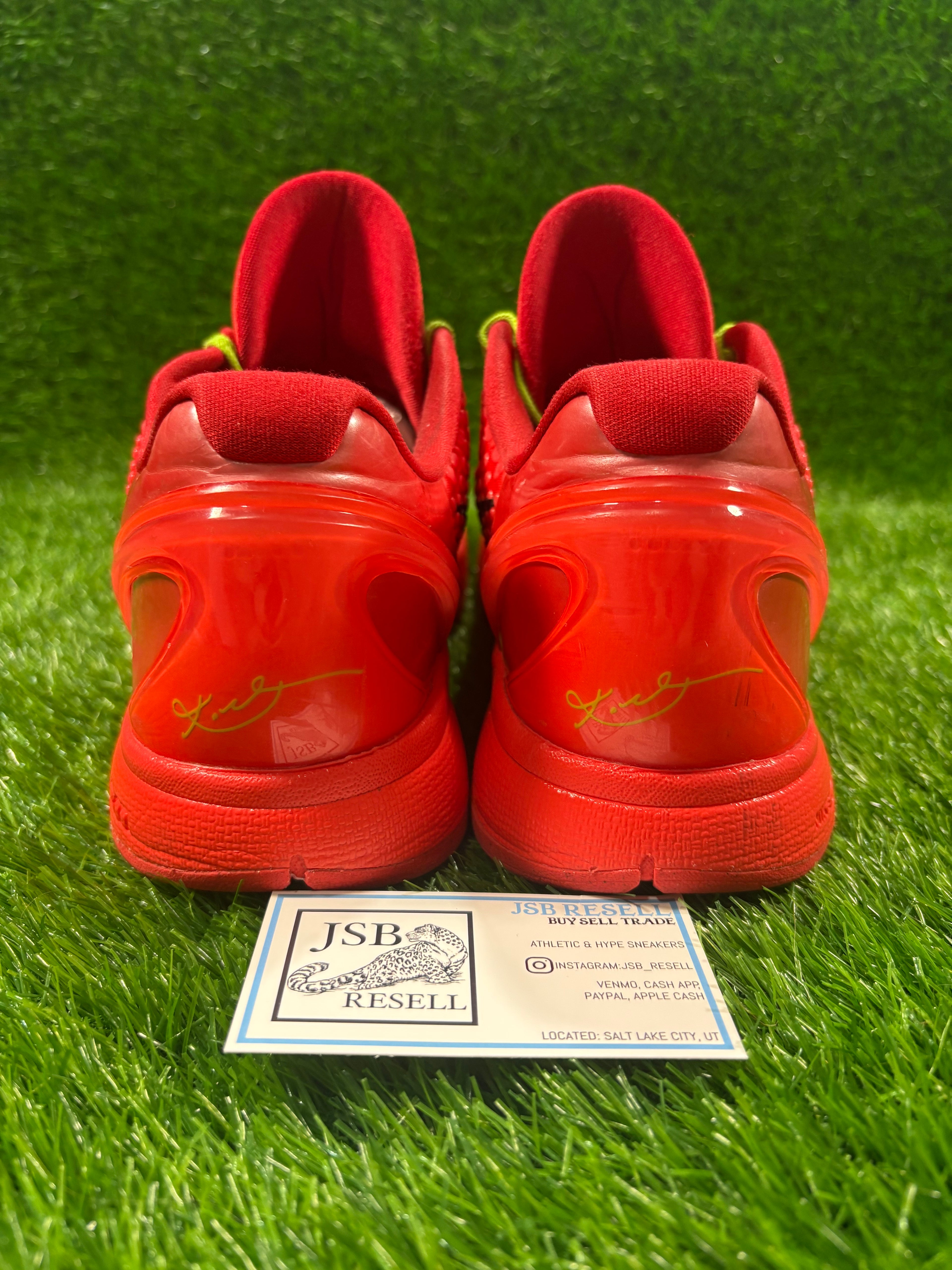 Kobe 6 Protro “Reverse Grinch”