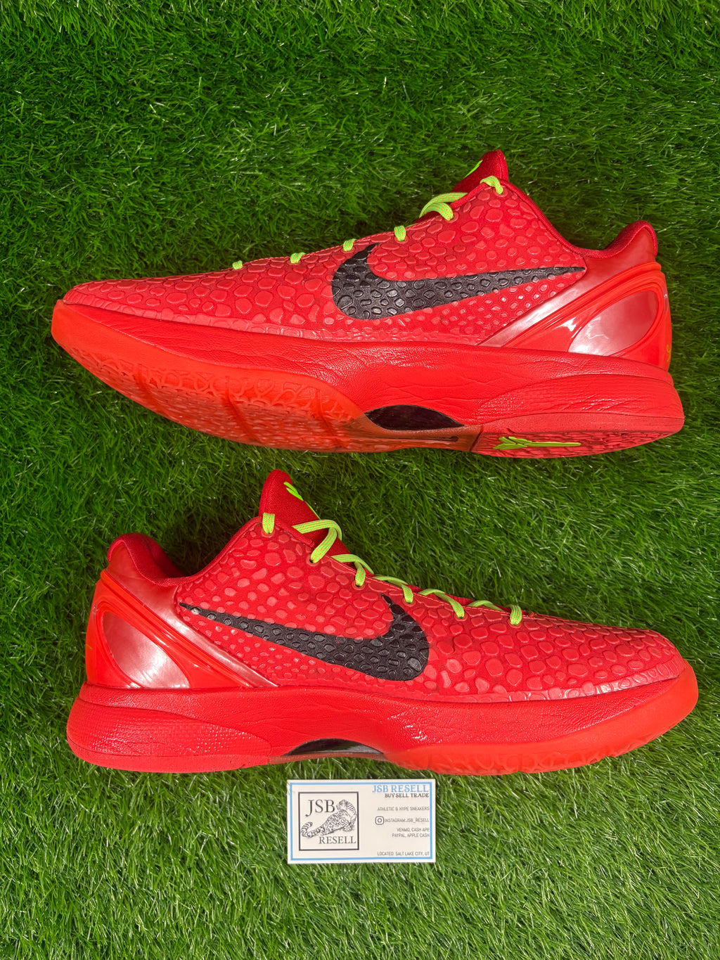 Kobe 6 Protro “Reverse Grinch” (Size 13)