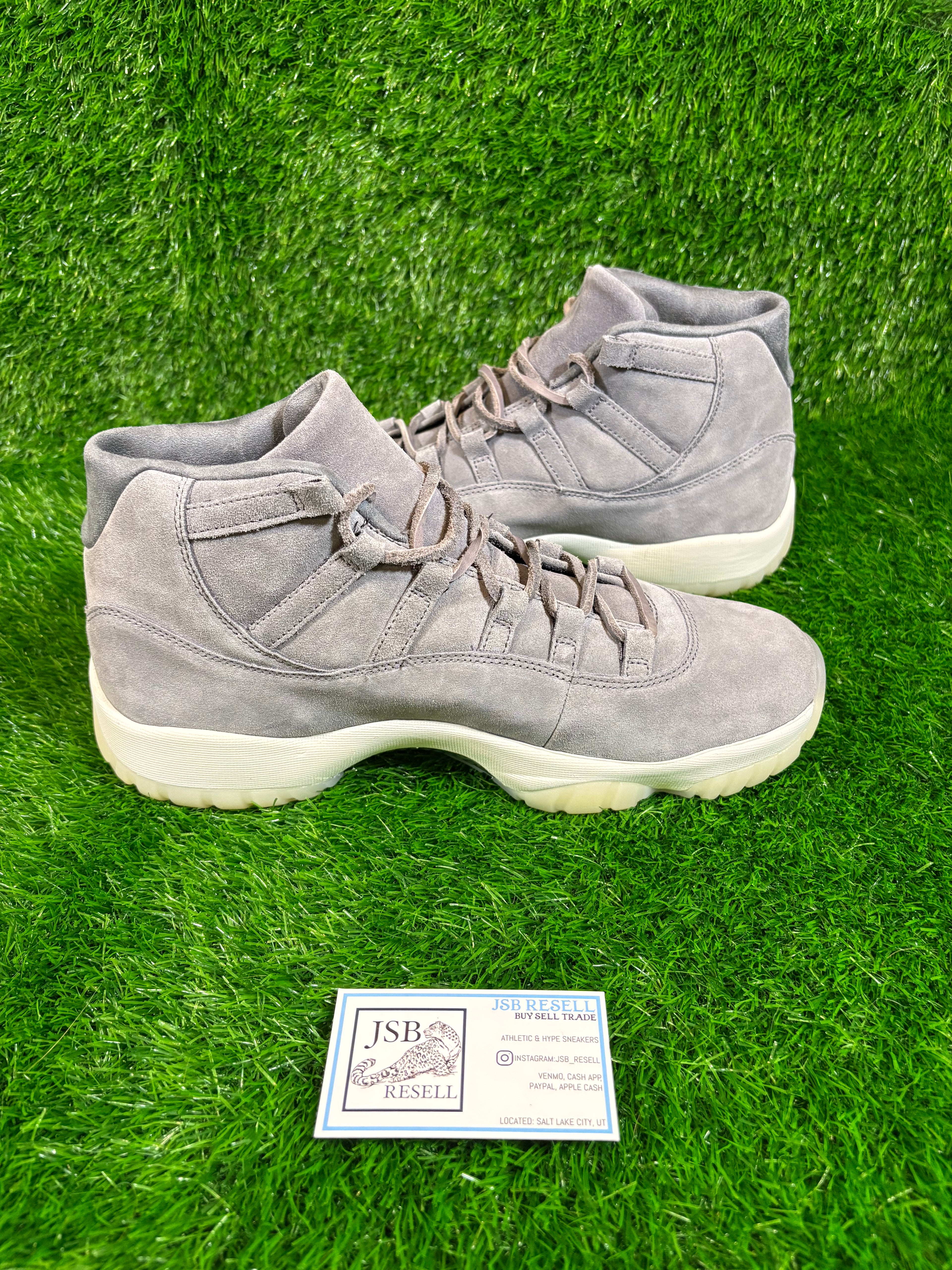 Size 11.5 - Jordan 11 “Grey Suede”