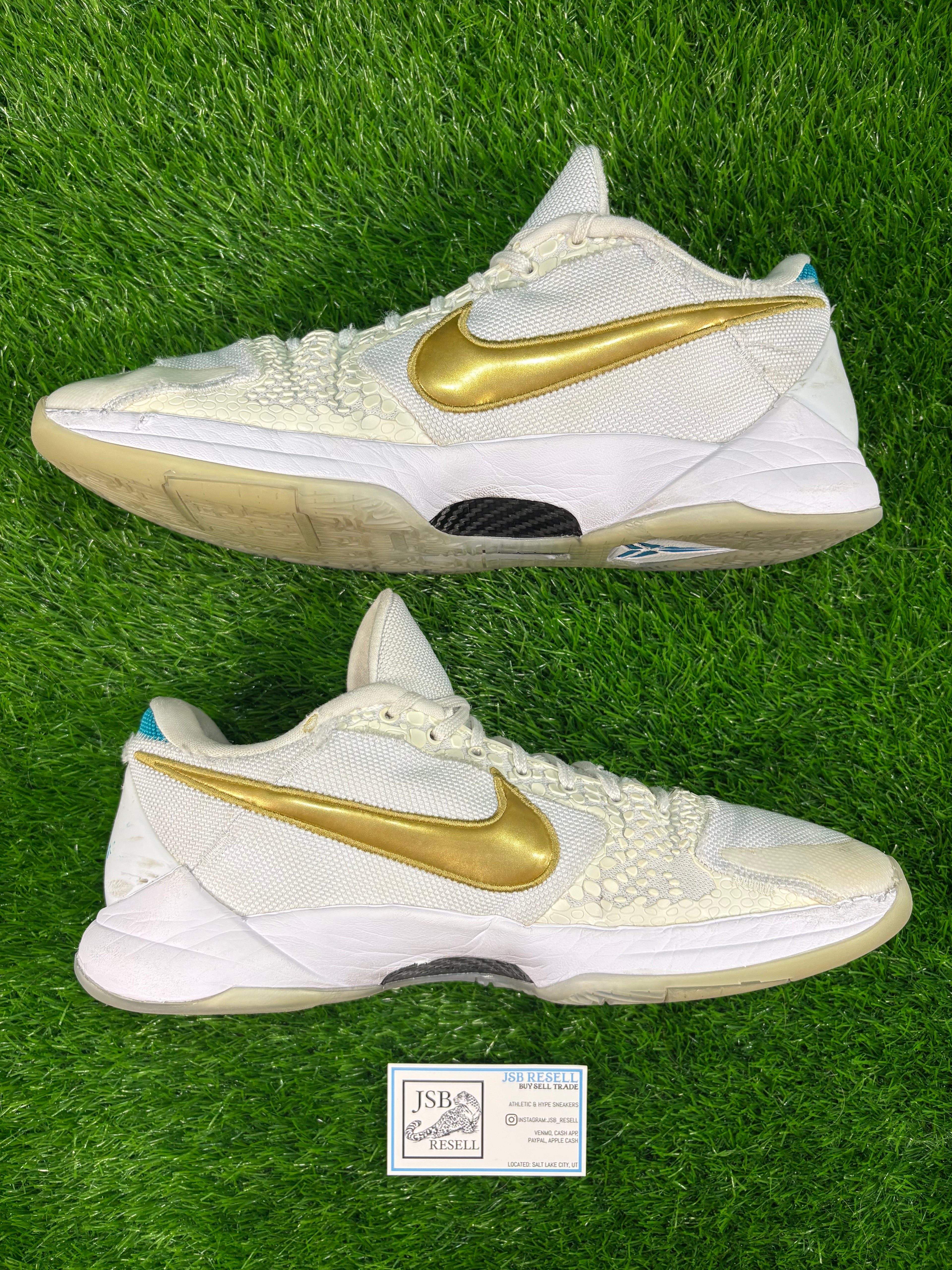 Kobe 5 Protro “Undefeated White”