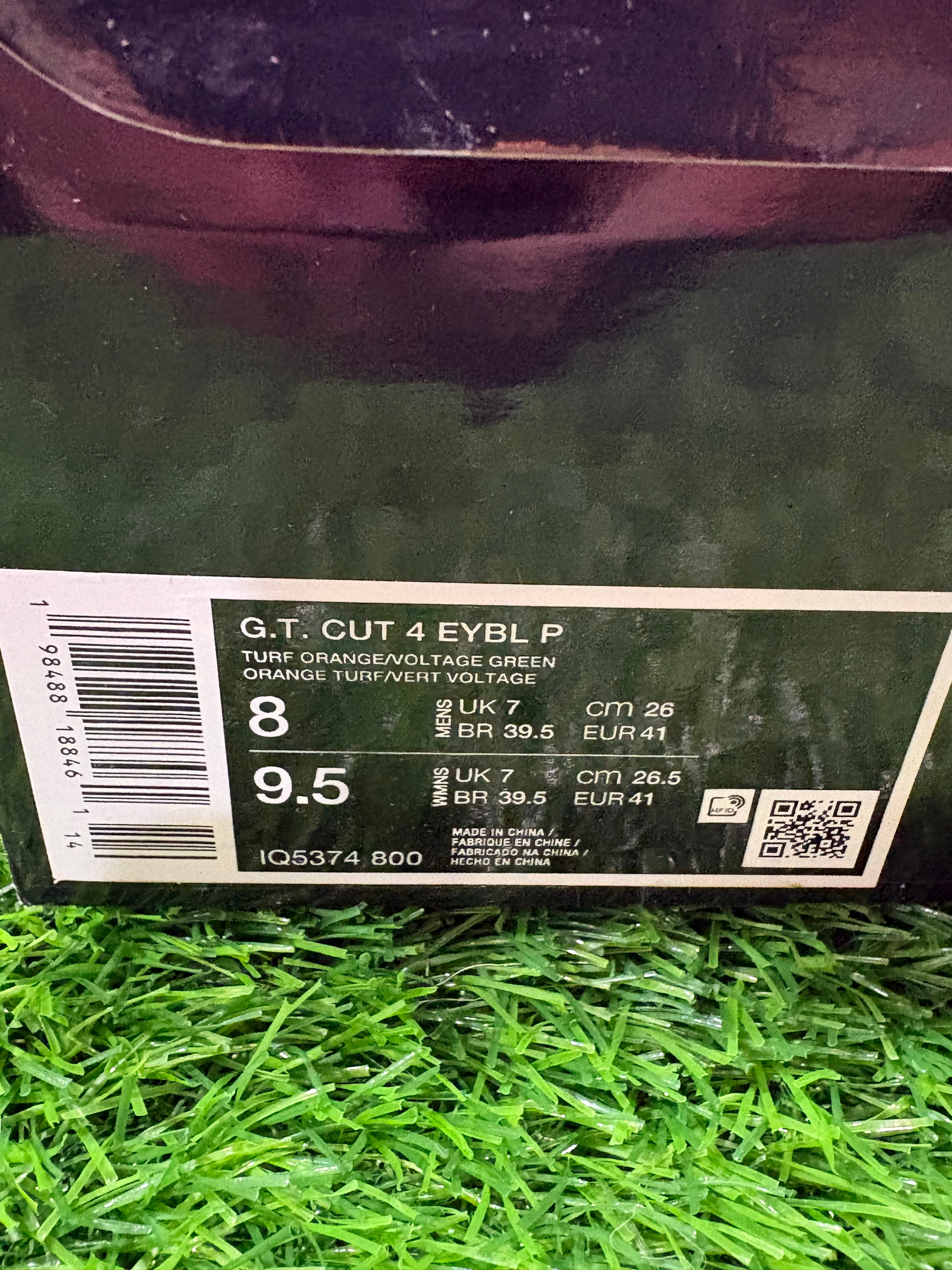 Size 8 - GT Cut 4 “EYBL” PE