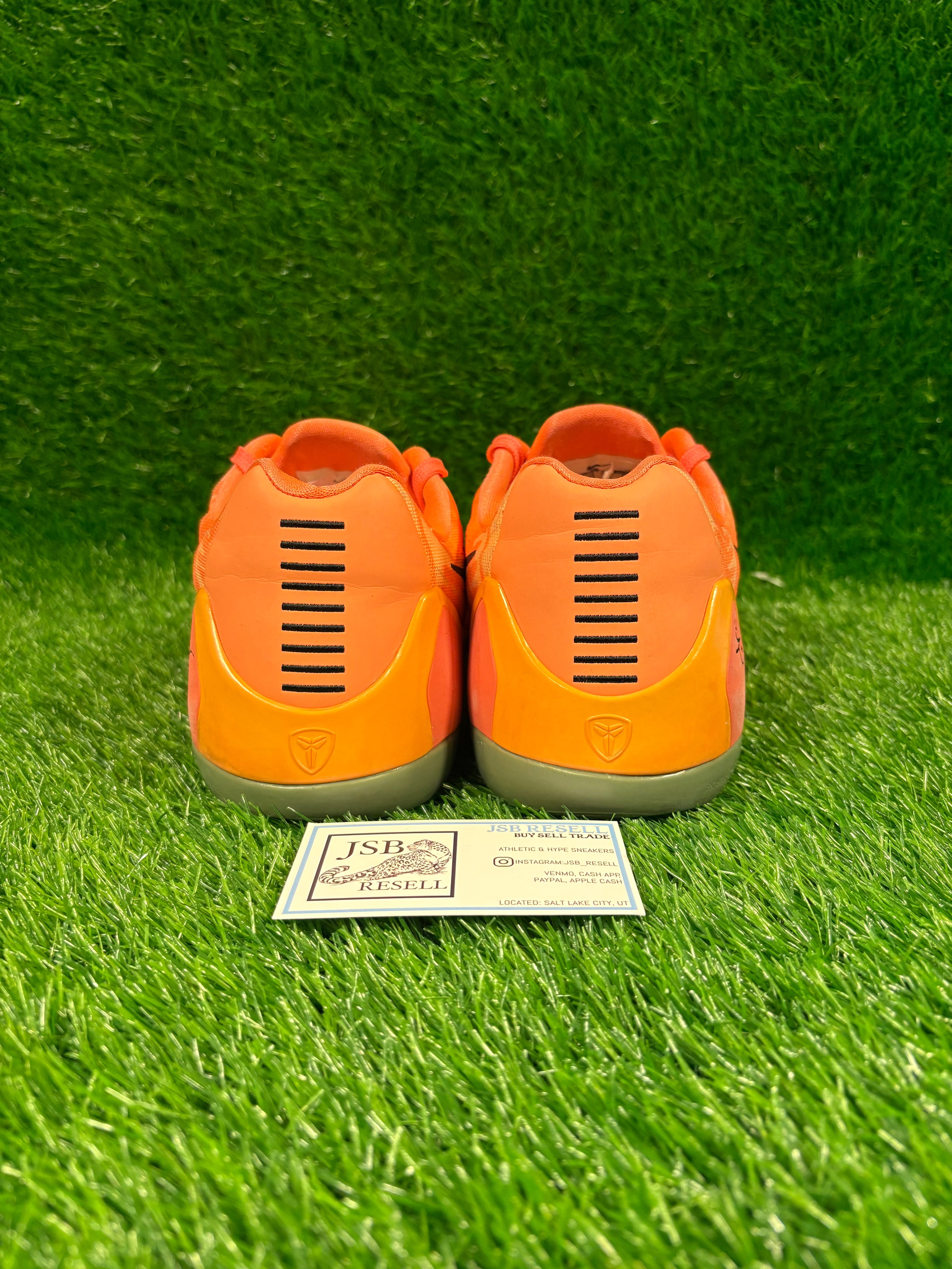 Kobe 9 low em “Bright Mango” (Size 12)