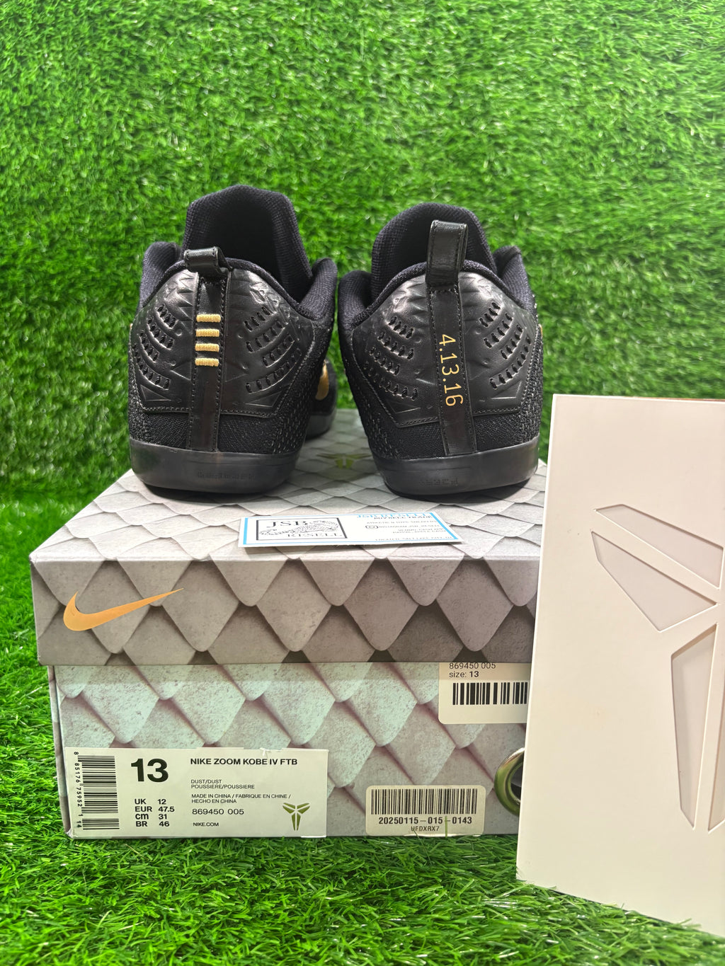 Kobe 11 Elite Low “Fade to Black” (Size 13)