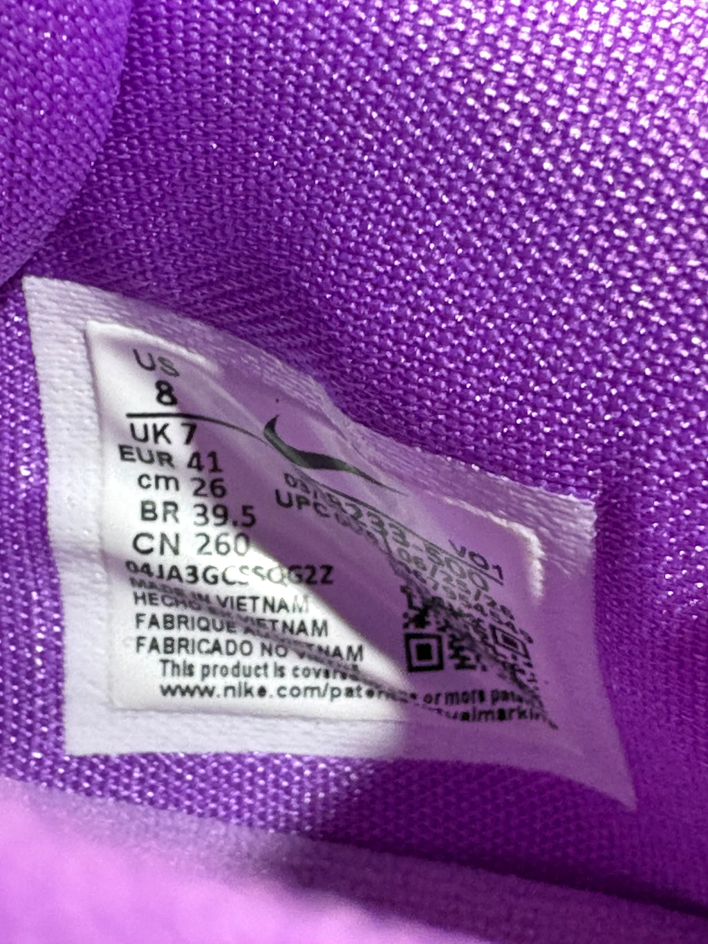 Size 8 - Kobe A.D. Protro “Purple Stardust”