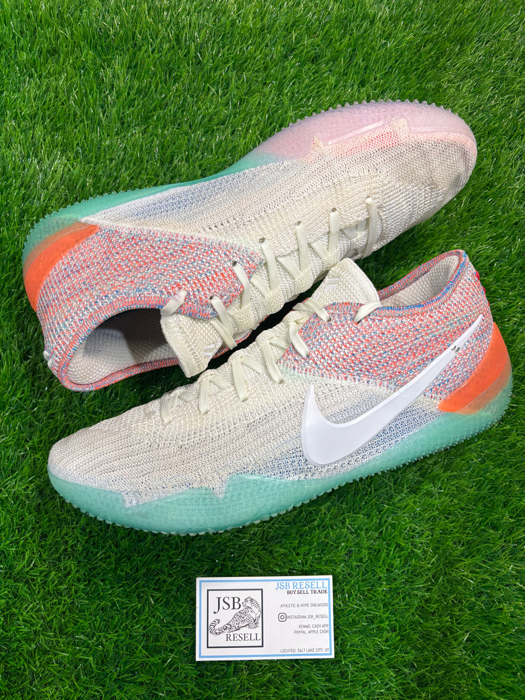 Size 9.5 - Kobe A.D. NXT 360 “White Multicolor”