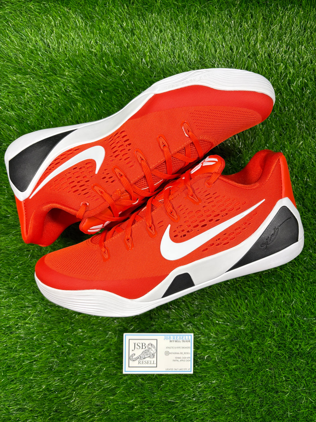 Kobe 9 protro em “Orange TB” (size 13)