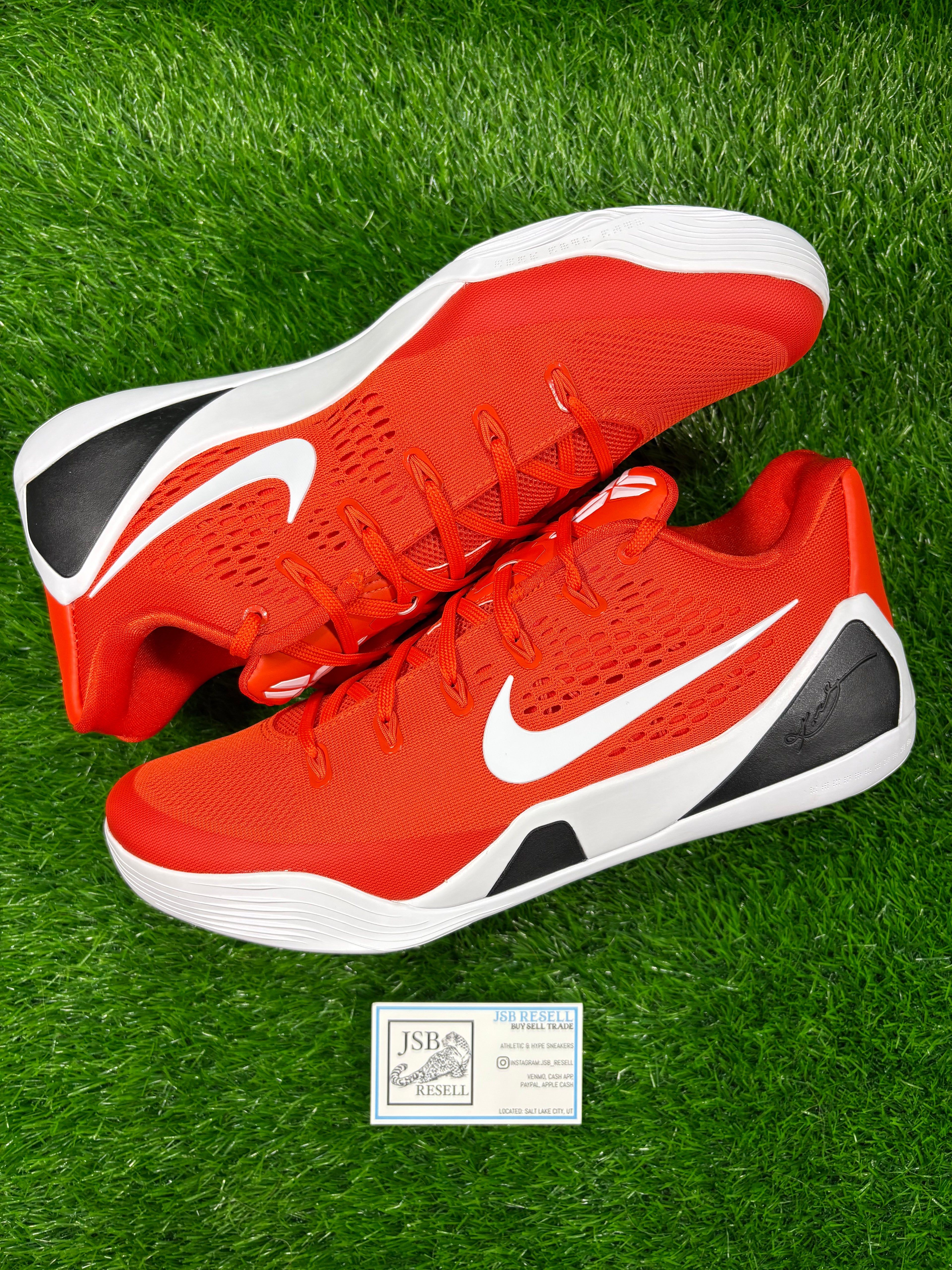 Kobe 9 protro em “Orange TB” (size 13)