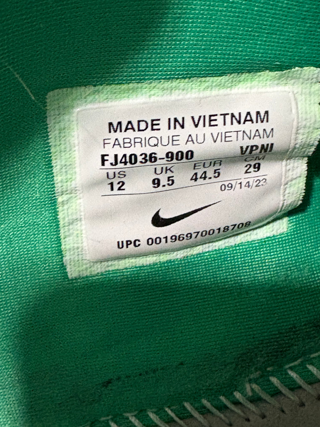 Sabrina 1 Nike ID “Grinch”