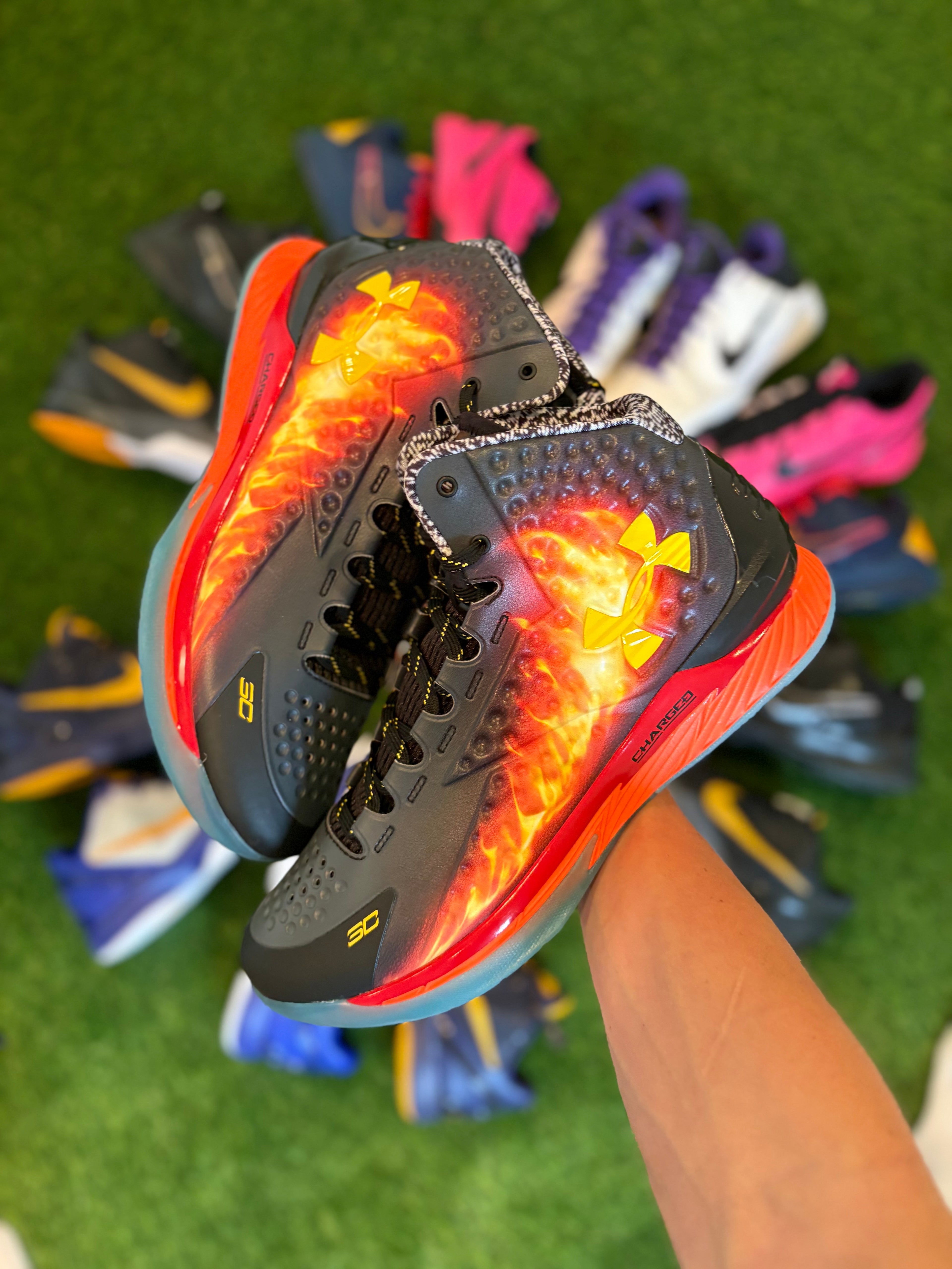 Size 13 - Curry 1 Retro "Curry Jam"