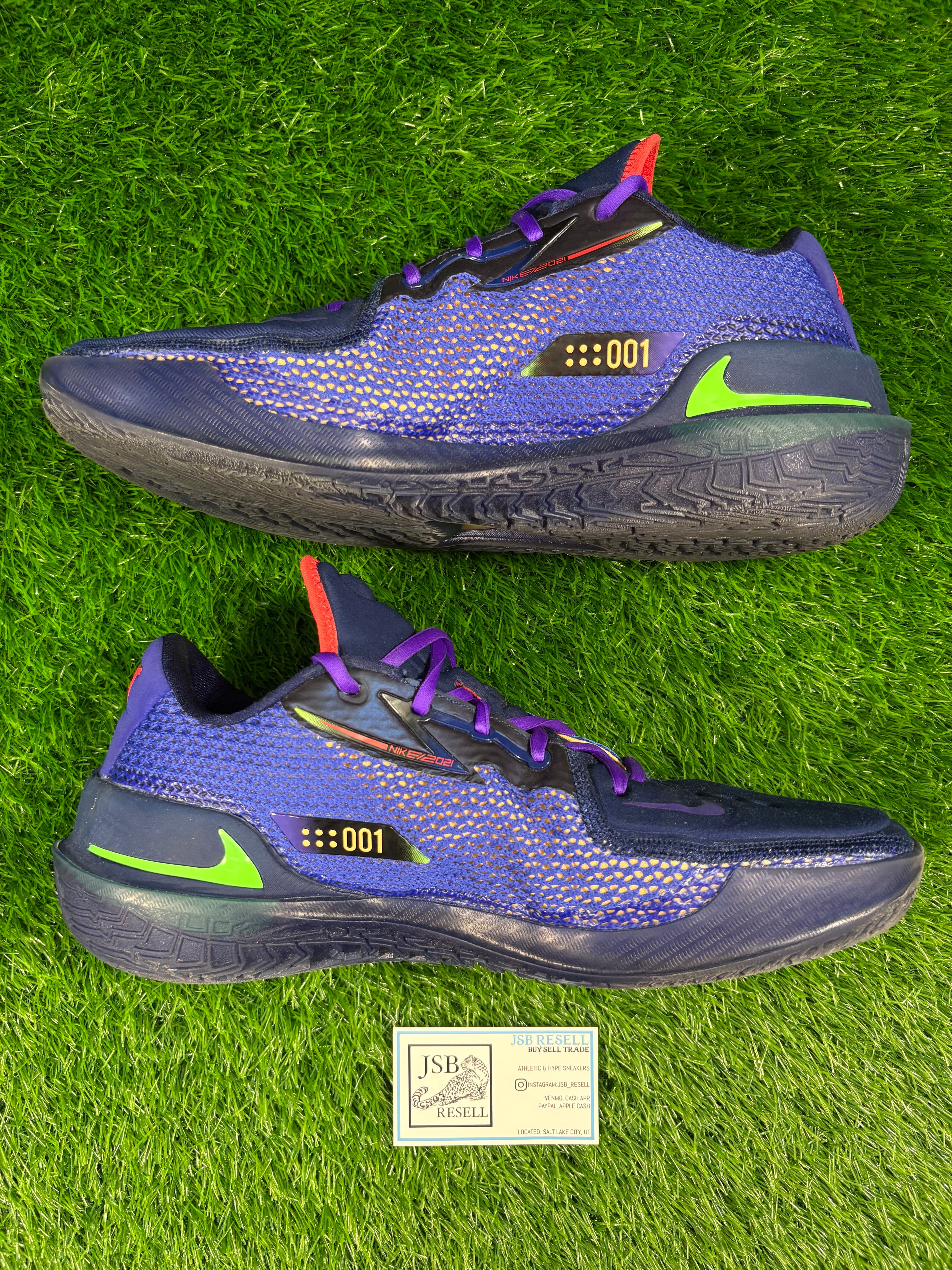 GT Cut 1 “Blue Bolt Siren Red” (Size 12)