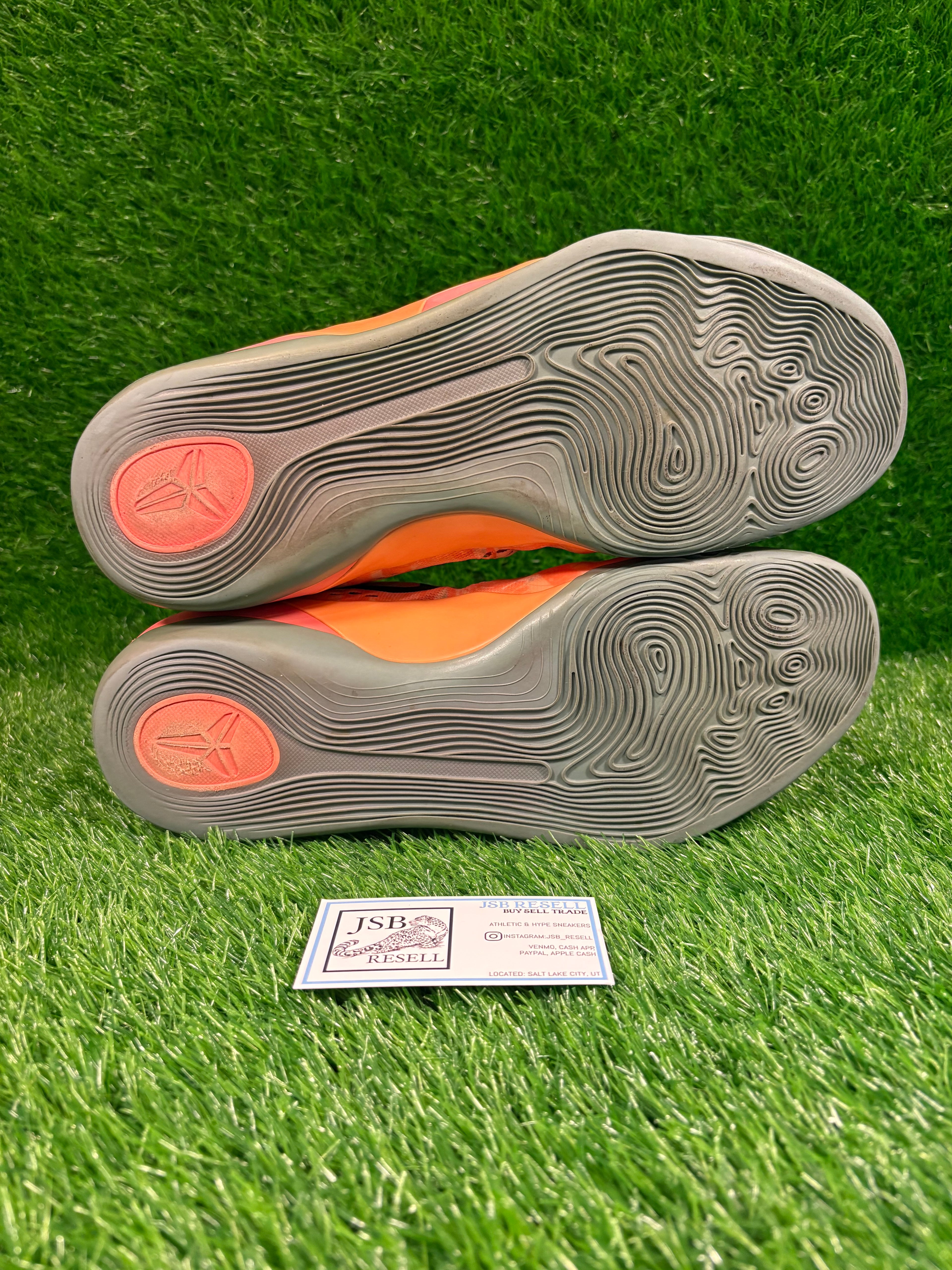 Kobe 9 low em “Bright Mango” (Size 12)