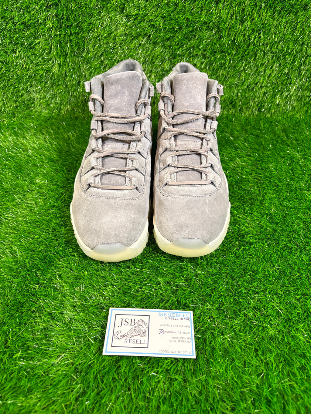 Size 11.5 - Jordan 11 “Grey Suede”