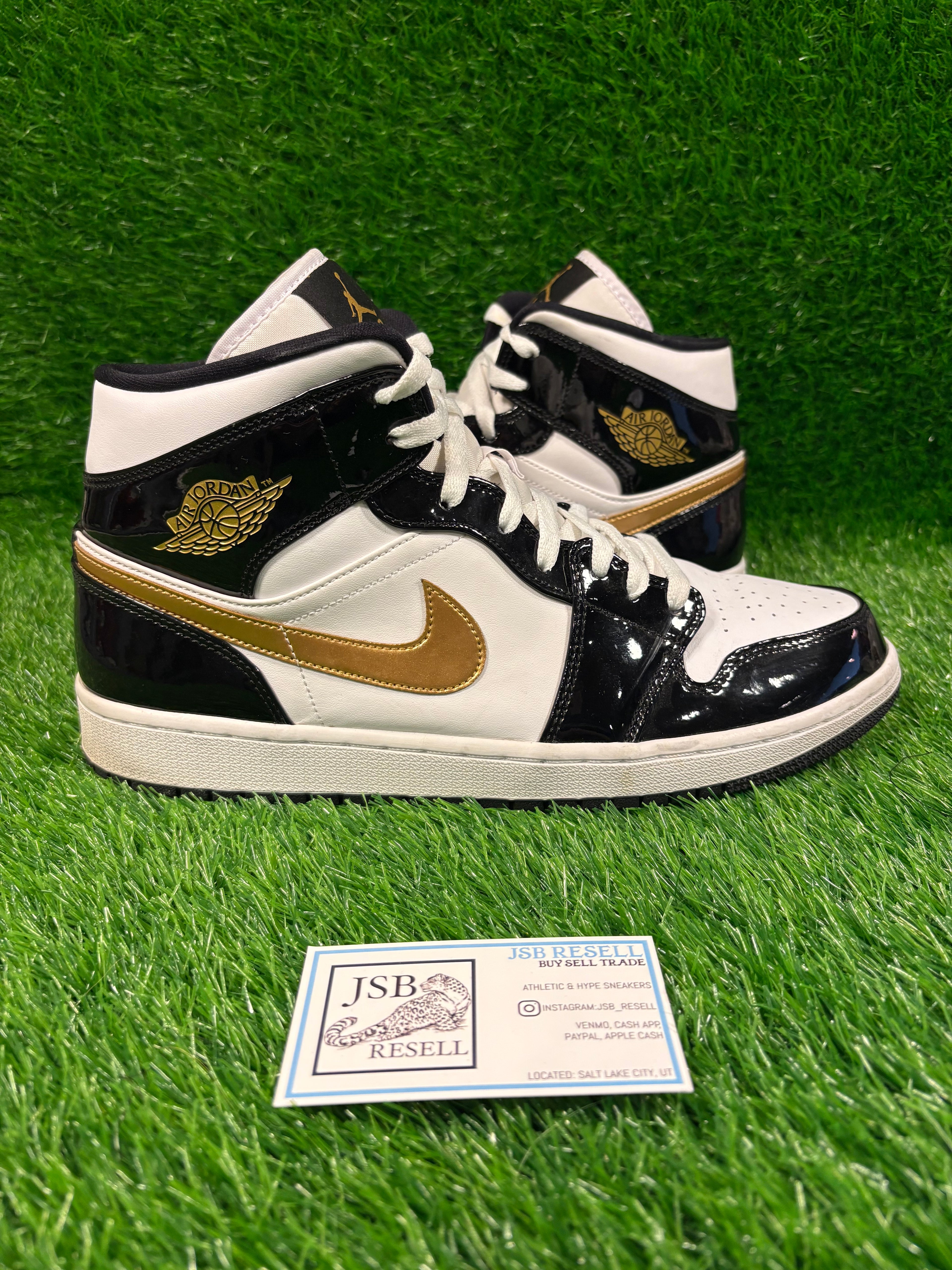 Size 12 - Jordan 1 “Black Gold”