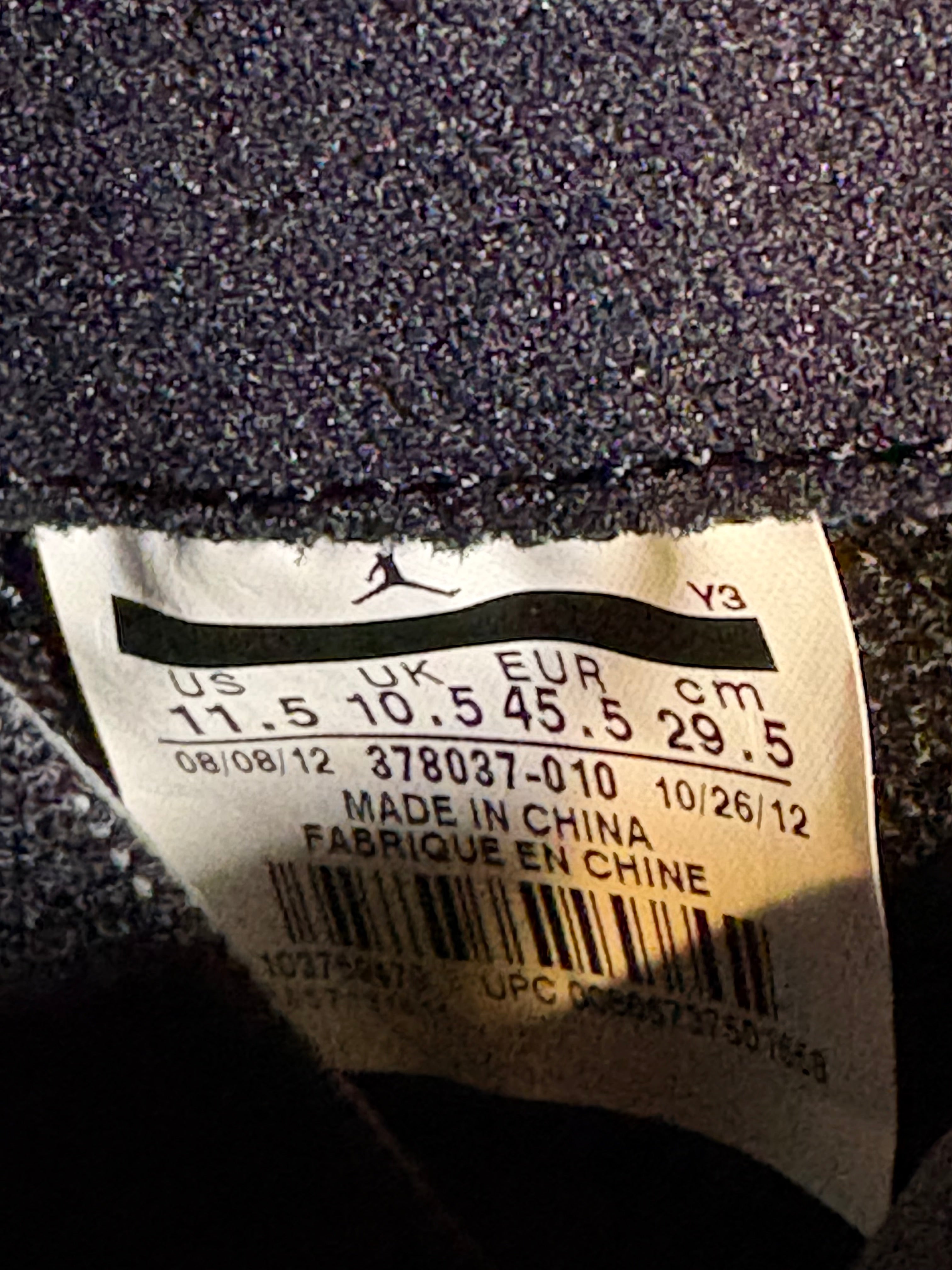 Size 11.5 - Jordan 11 “Bred” 2012