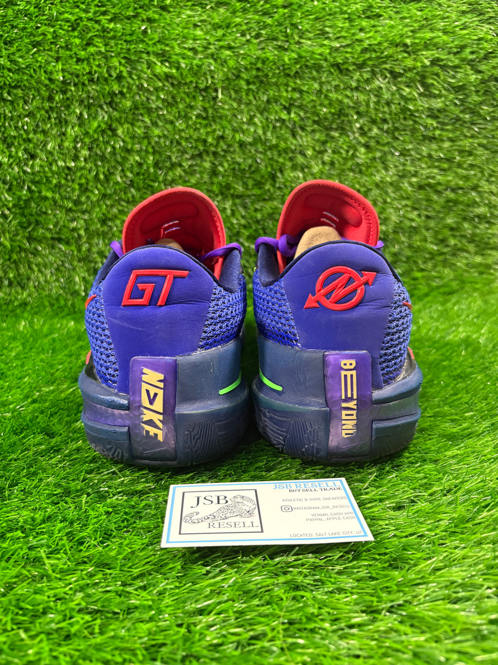 GT Cut 1 “Blue Bolt Siren Red” (Size 12)