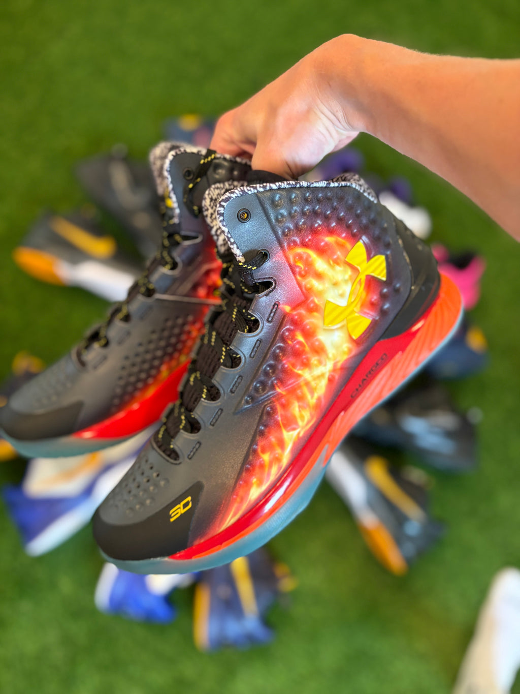 Size 13 - Curry 1 Retro "Curry Jam"