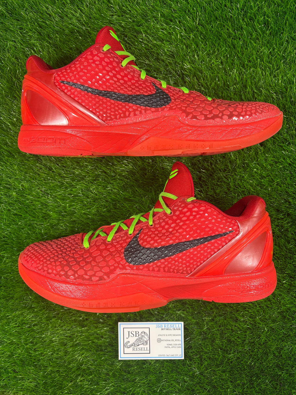 Kobe 6 Protro “Reverse Grinch”