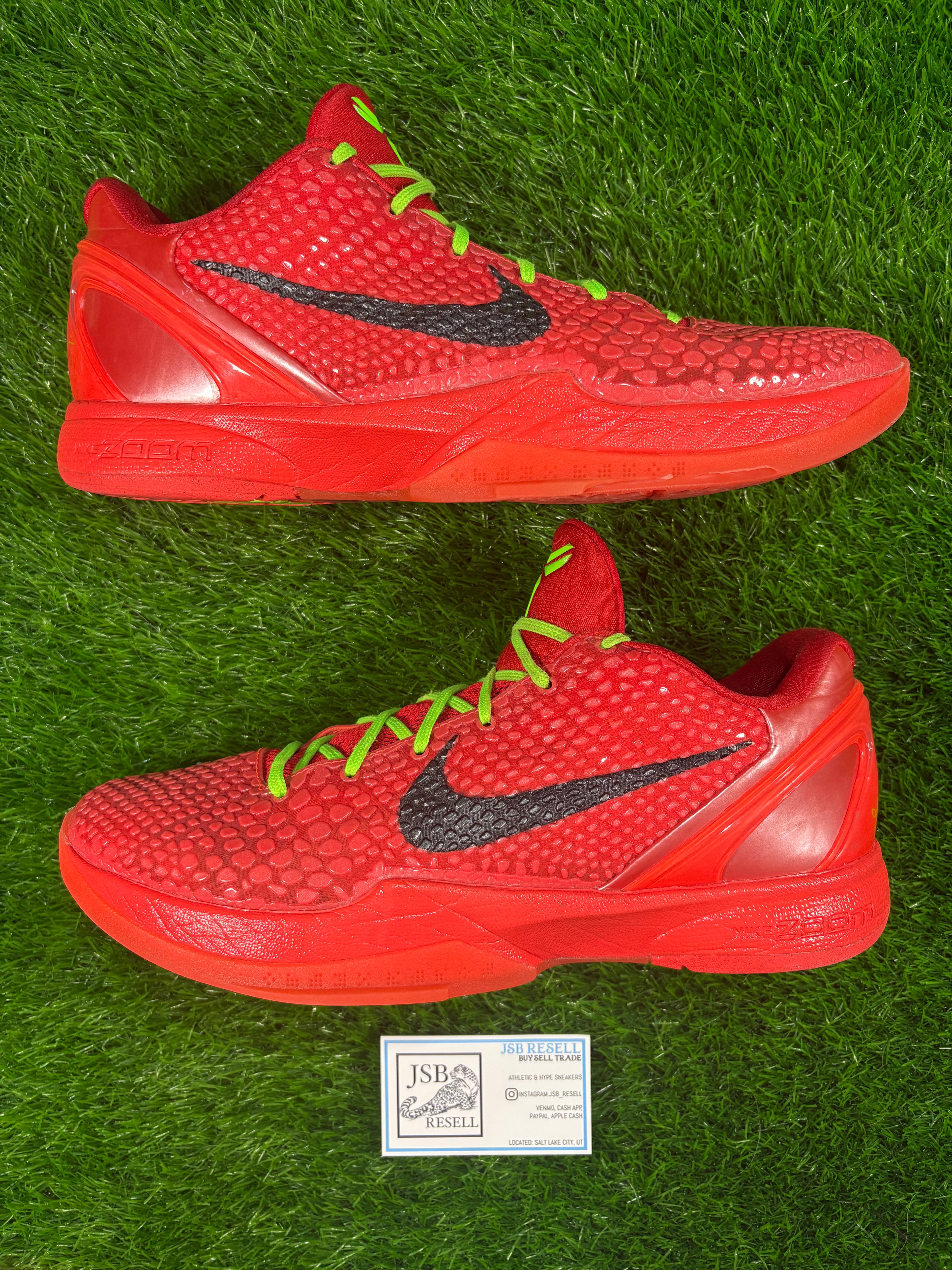 Kobe 6 Protro “Reverse Grinch”