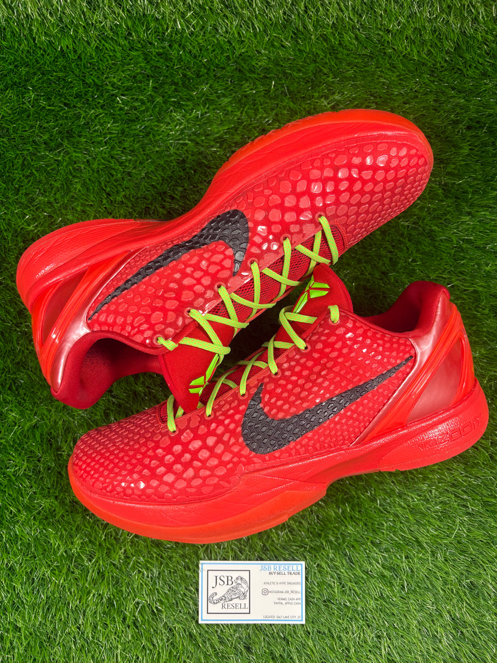 Kobe 6 Protro “Reverse Grinch” (Size 13)