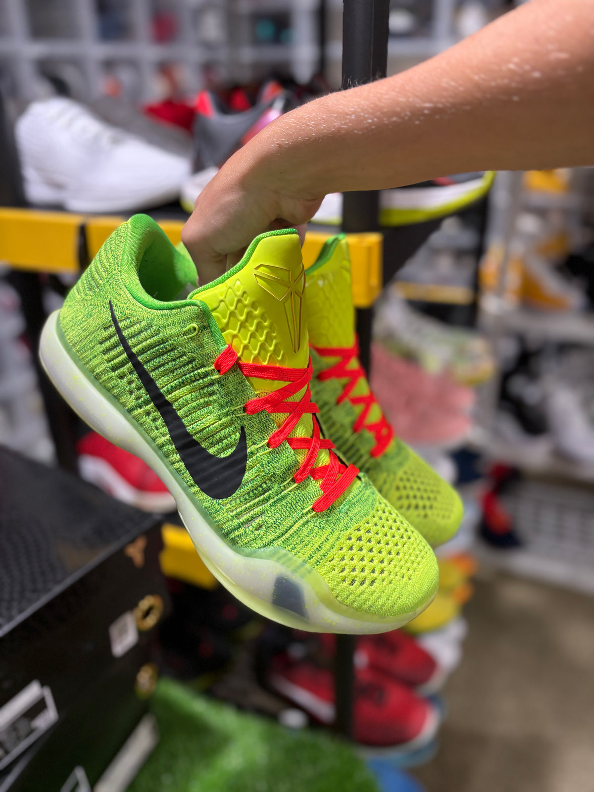 Size 13 - Kobe 10 “Grinch”