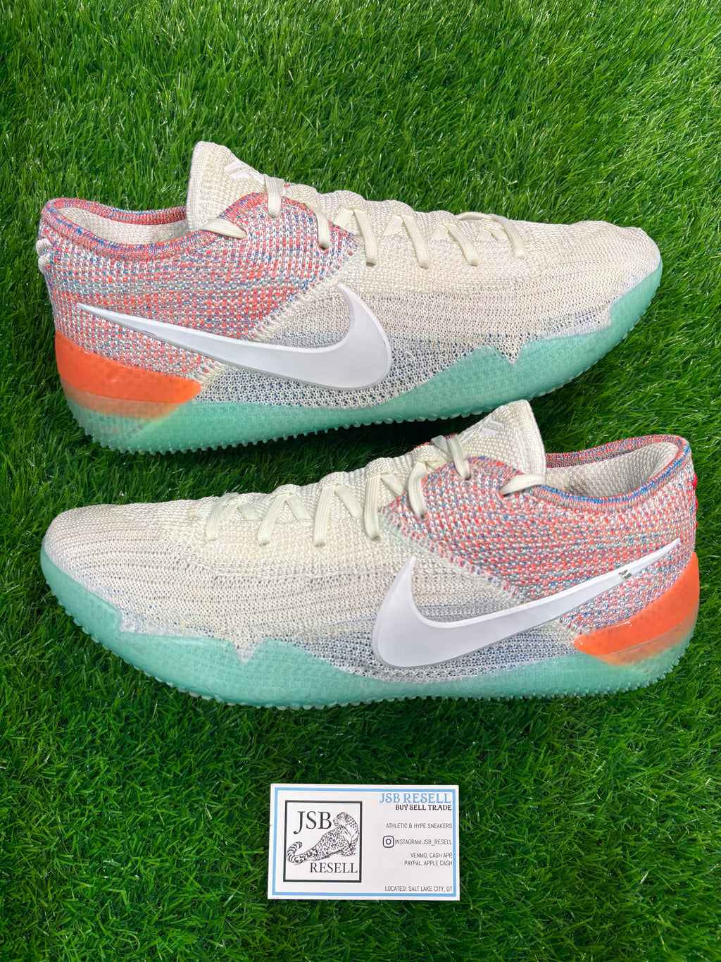 Size 9.5 - Kobe A.D. NXT 360 “White Multicolor”