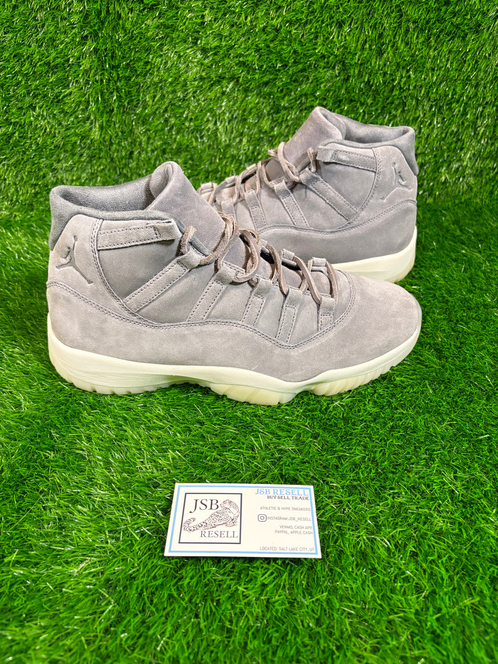 Size 11.5 - Jordan 11 “Grey Suede”