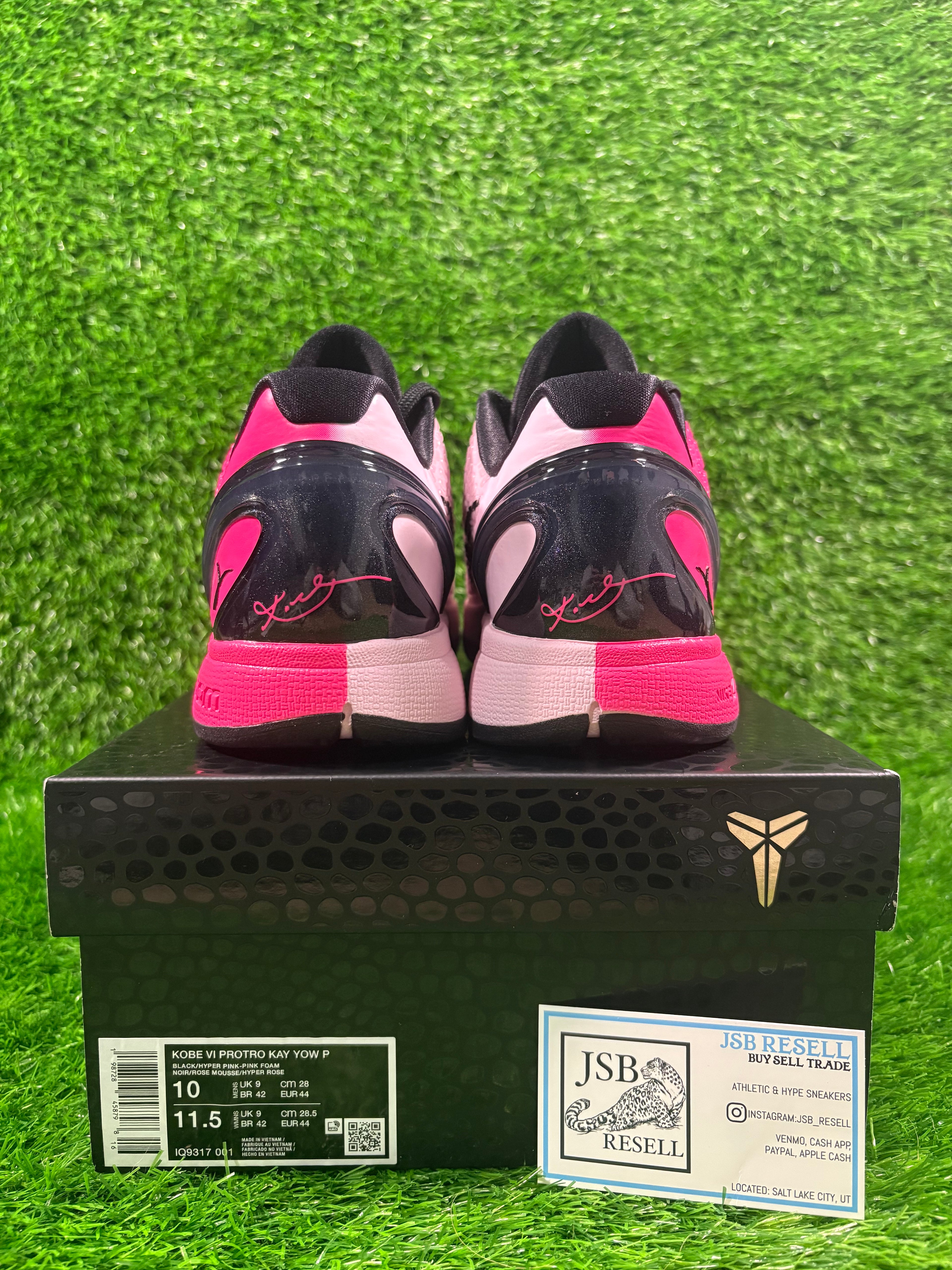 Kobe 6 Protro “Kay Yow Think Pink” 2026 (Size 12.5)