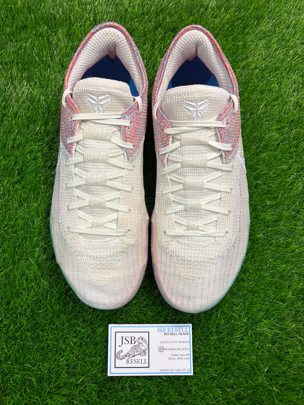 Size 9.5 - Kobe A.D. NXT 360 “White Multicolor”