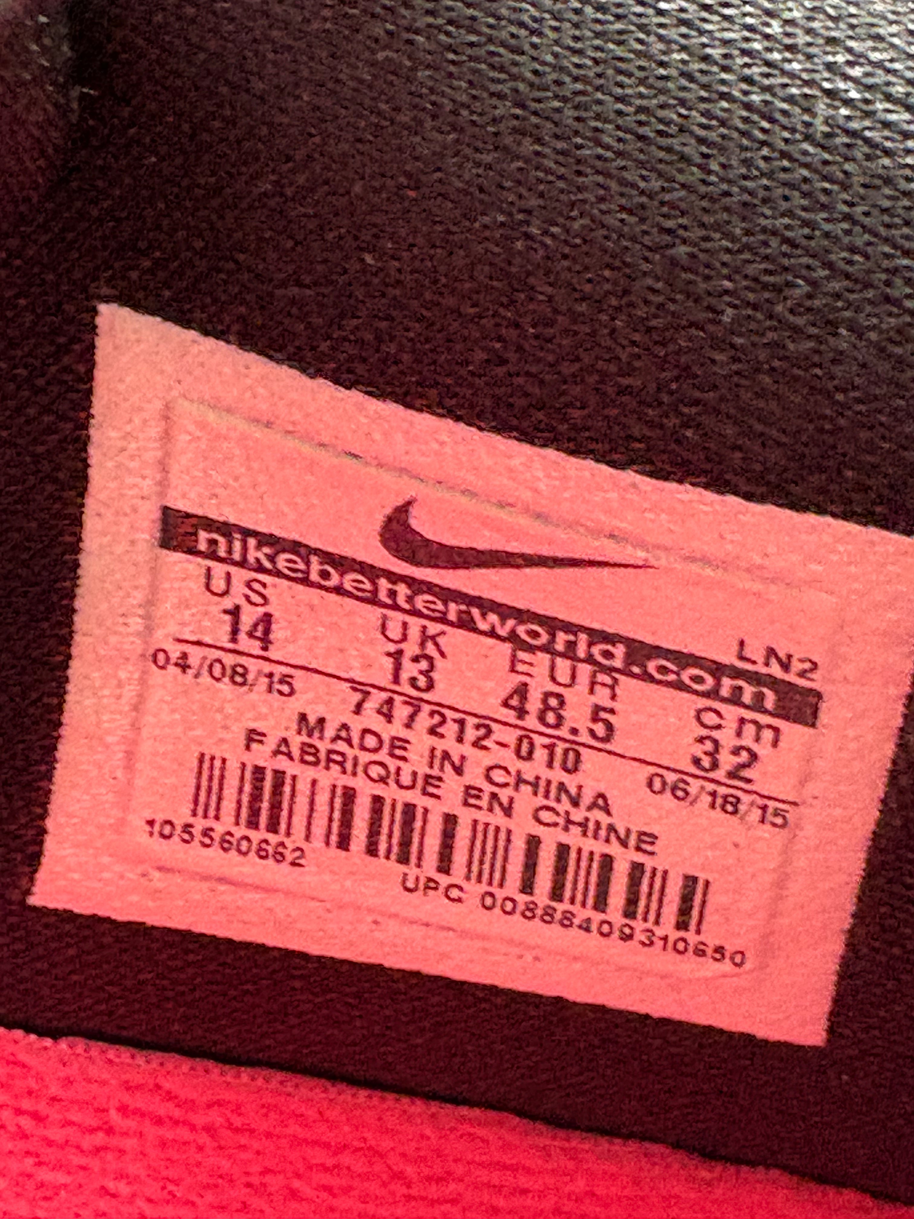 Kobe 10 “mambacurial” (Size 14)