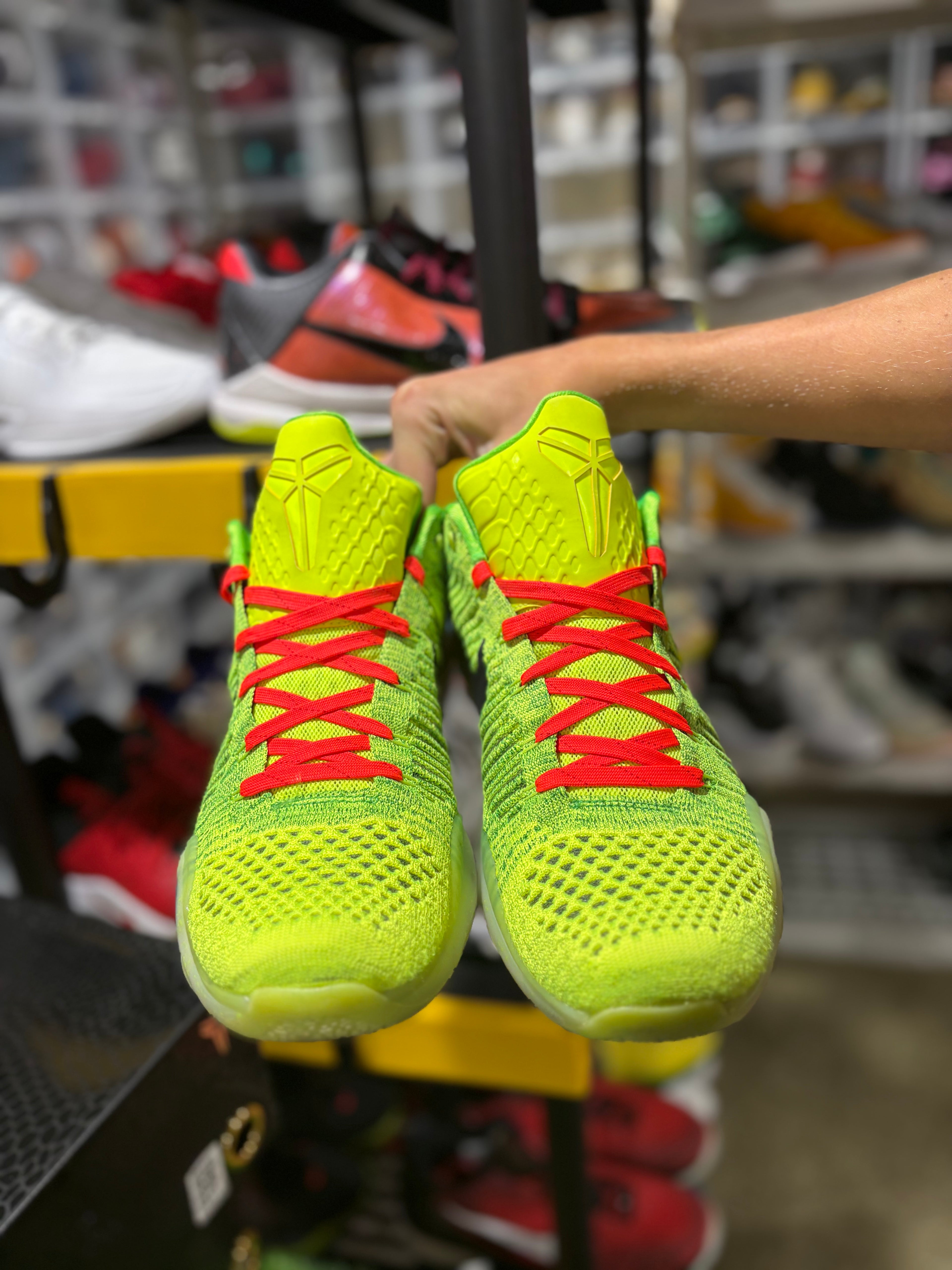 Size 13 - Kobe 10 “Grinch”