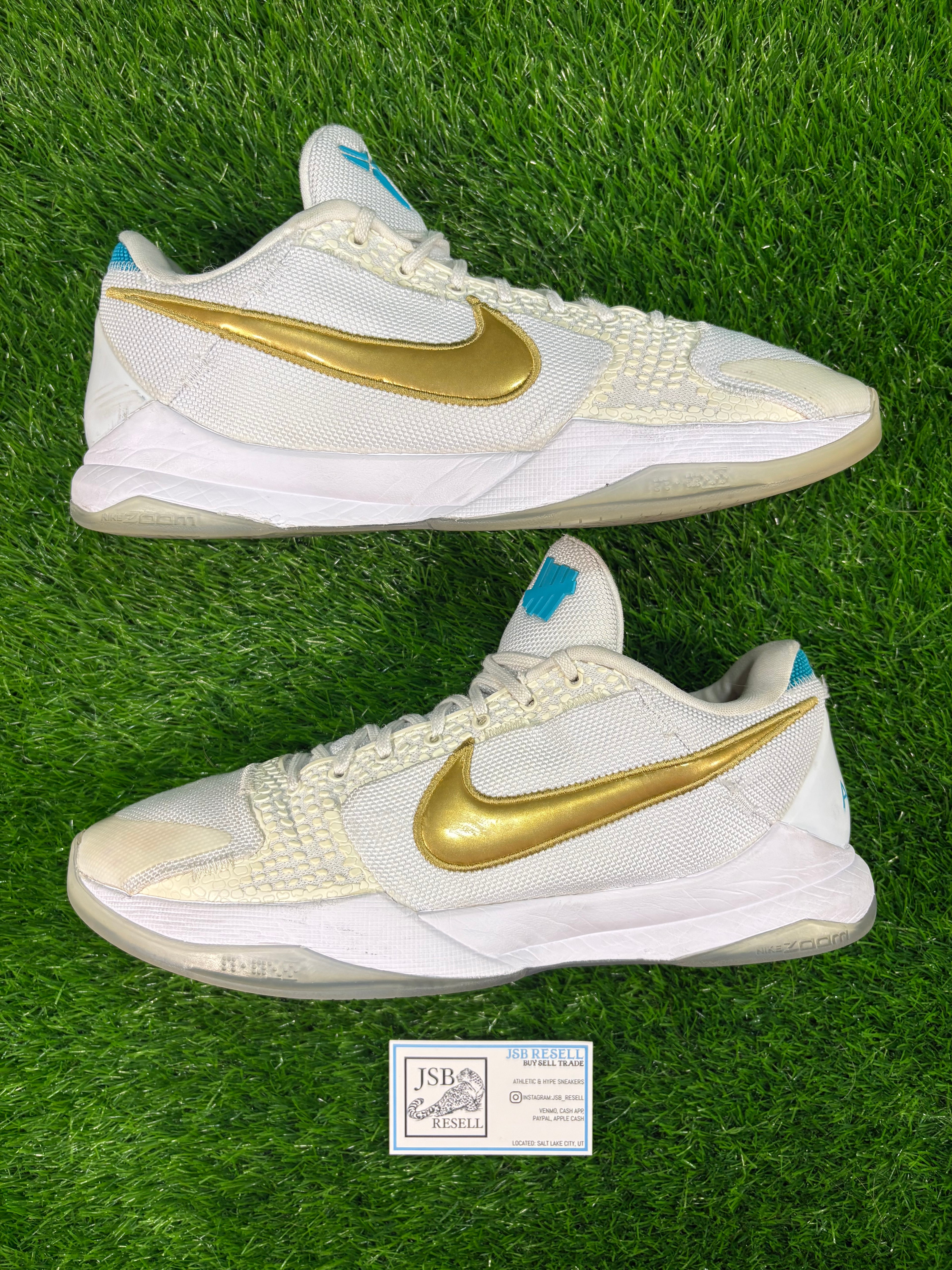 Kobe 5 Protro “Undefeated White”