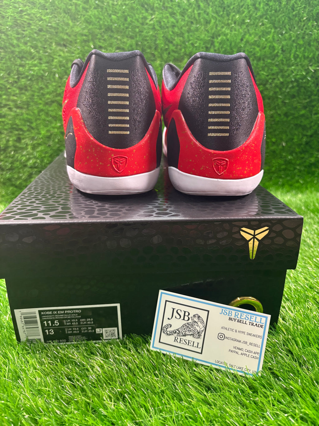 Kobe 9 protro em “China” (Size 11.5)